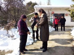 广德县委党校开展“不忘初心、牢记使命，送温暖、访民情”春节走